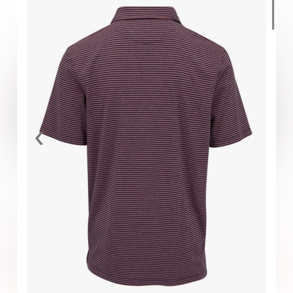 Faherty Men’s Movement Short Sleeve Polo in Spring Storm Stripe Size XL - Picture 13 of 14